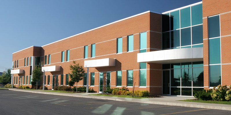 Exterior Office Washing in Williamsburg, Virginia
