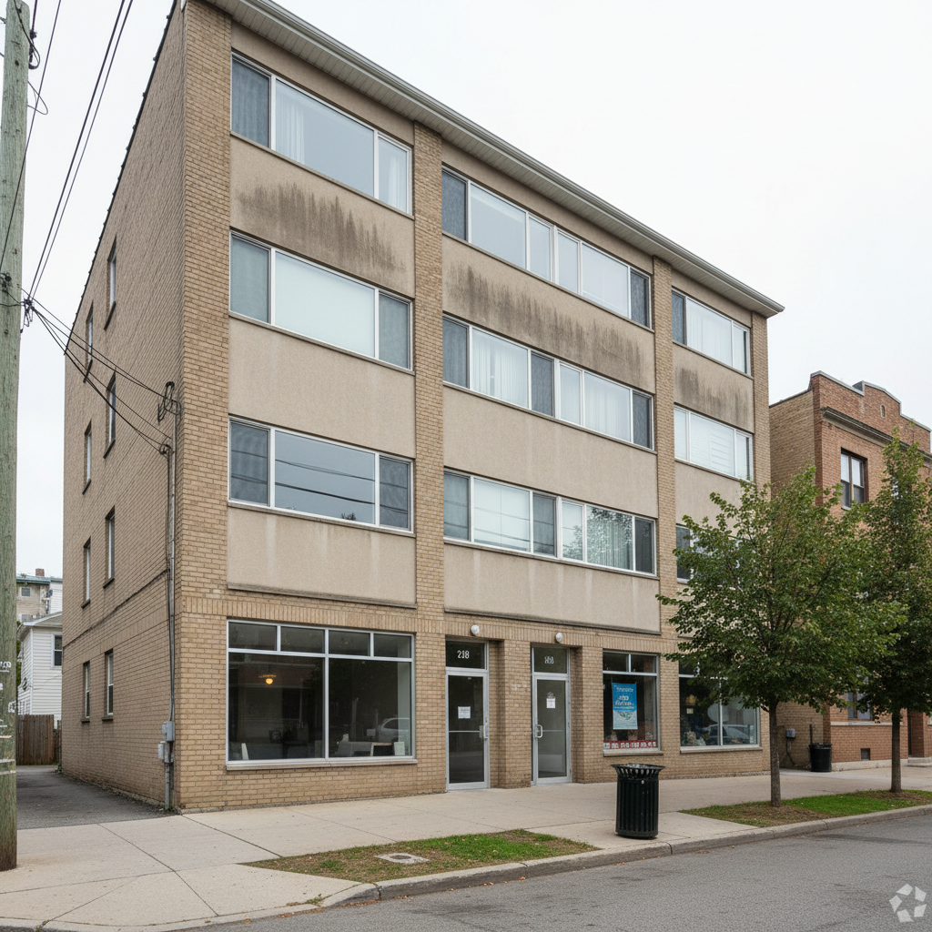 Multi-story residential building in Williamsburg, VA