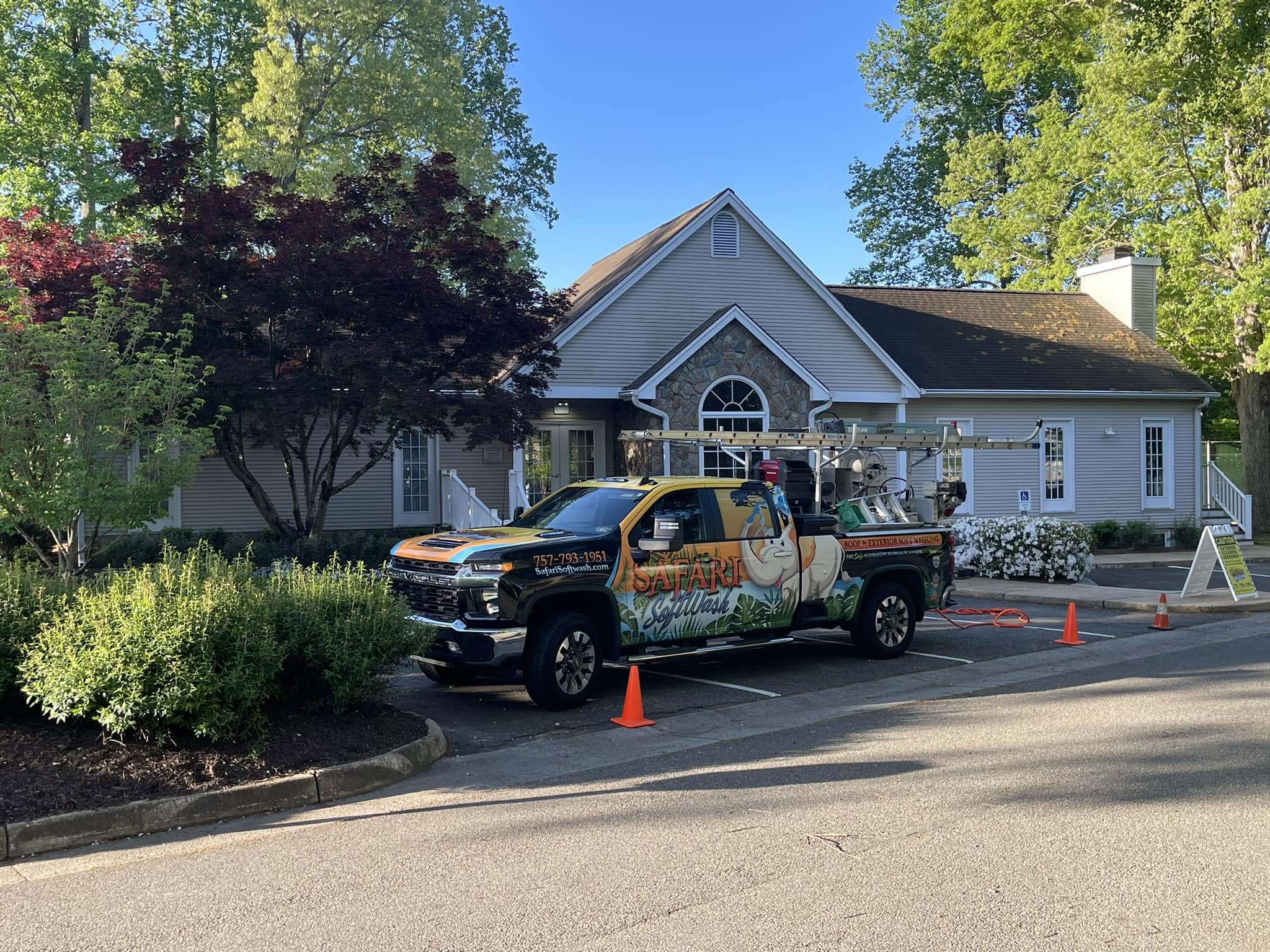 Power Washing work in Newport News, VA