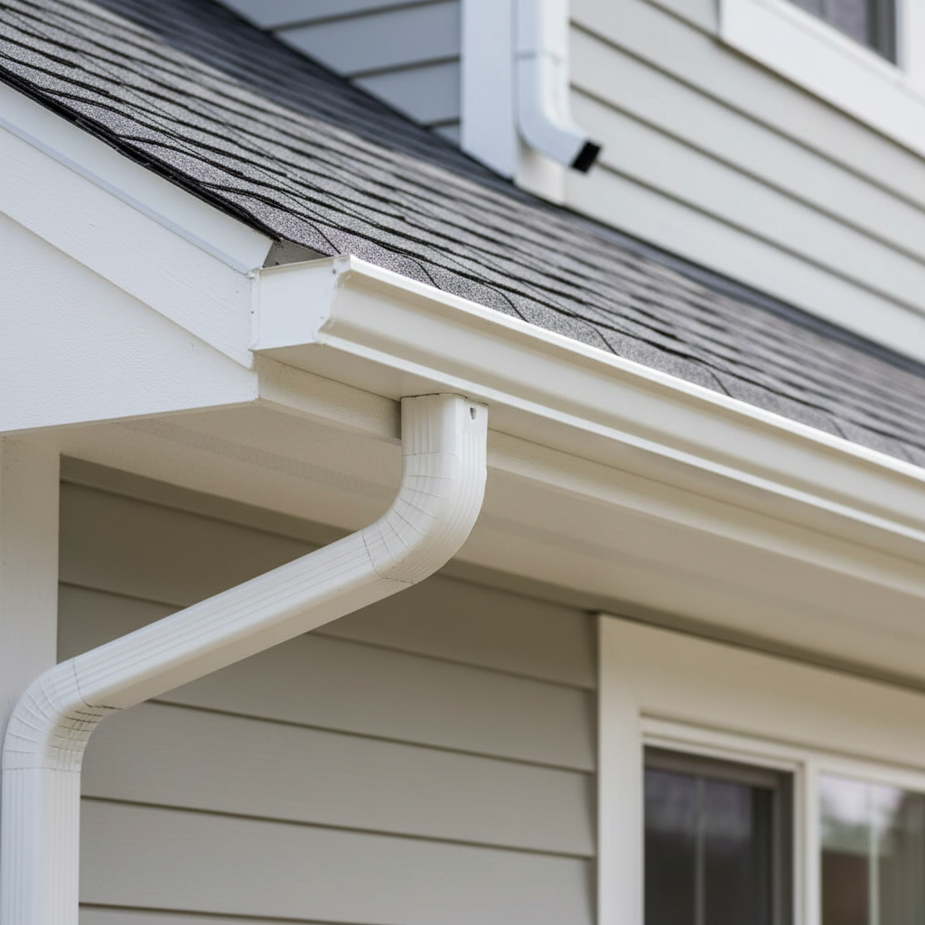 Aluminum Gutters surface for gutter cleaning in Williamsburg, VA