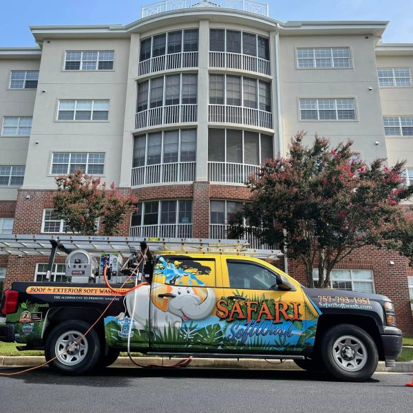 Exterior Cleaning for Apartment Complexes exterior cleaning work in Williamsburg, VA