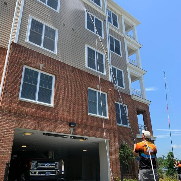 Exterior Cleaning for Apartment Complexes Williamsburg, VA